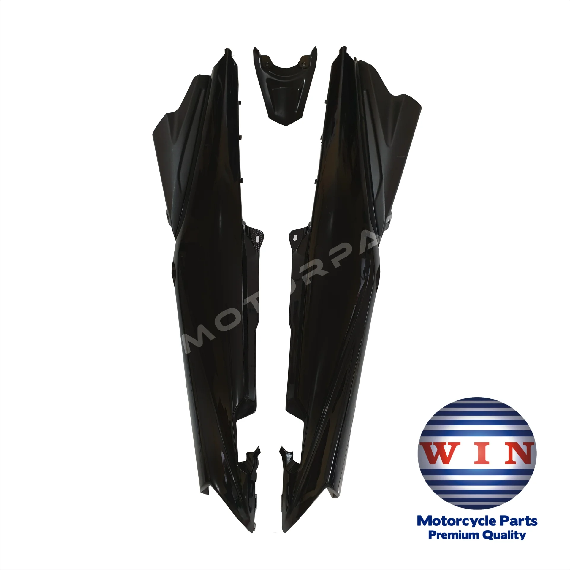 COVER BODY VEGA ZR HITAM + COVER STOP